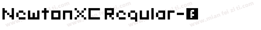 NewtonXC Regular字体转换